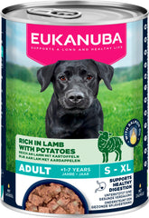 Eukanuba wet food adult lamb with potatoes koiralle 400 g