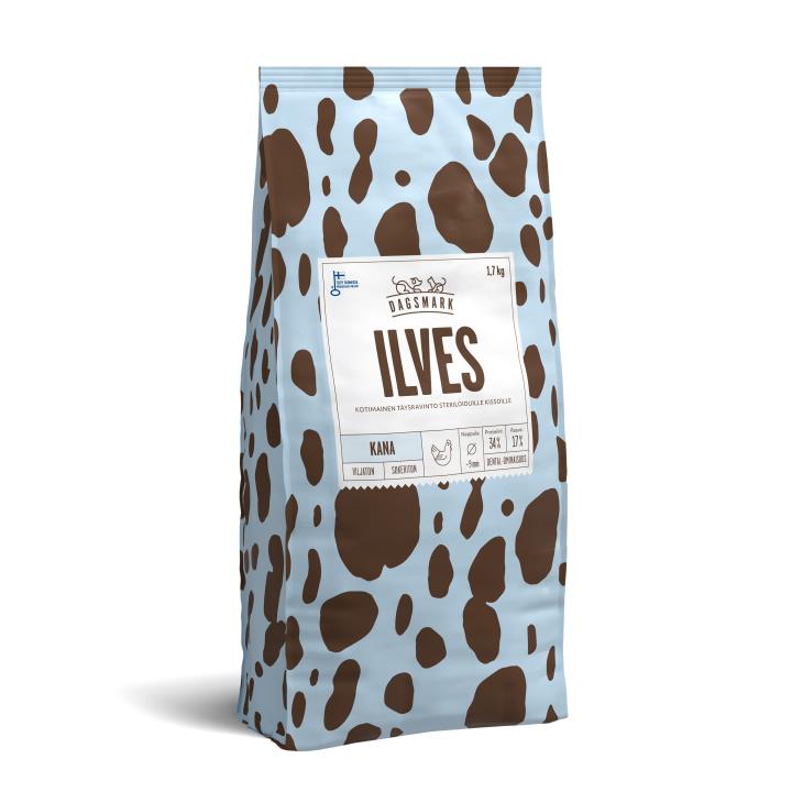 Dagsmark Ilves viljaton kana steriloiduille kissoille 1,7 kg