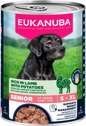Eukanuba wet food senior lamb with potatoes koiralle 400 g