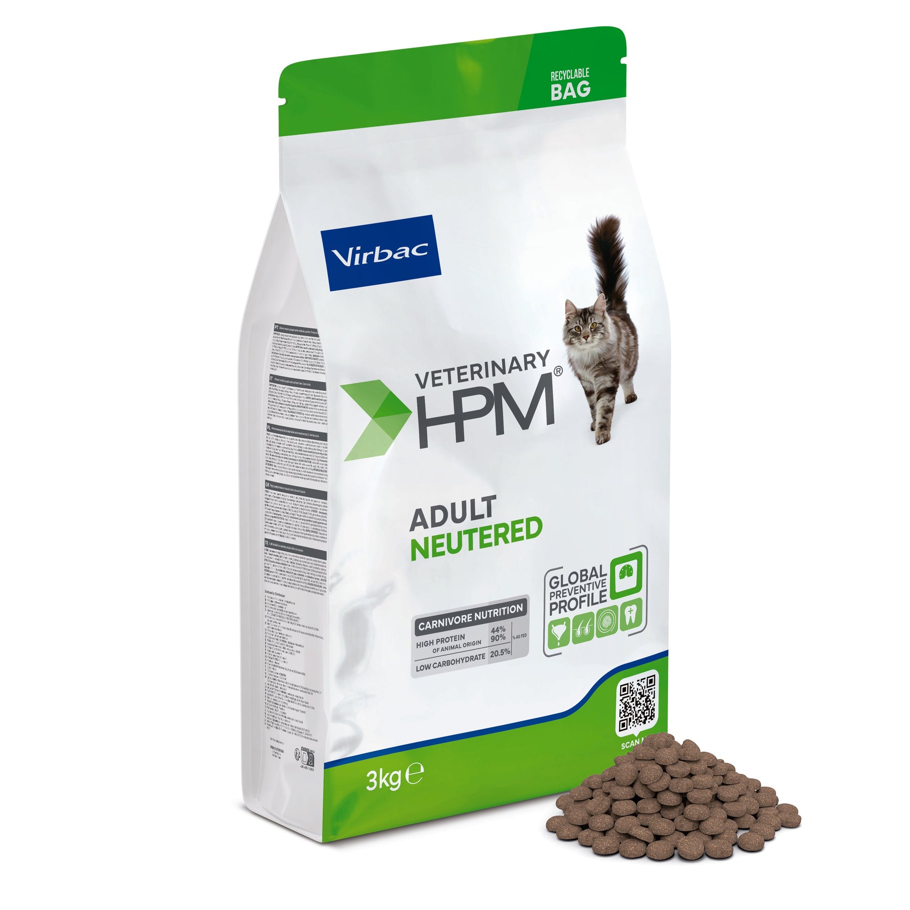 Virbac Veterinary HPM Adult Neutered Cat