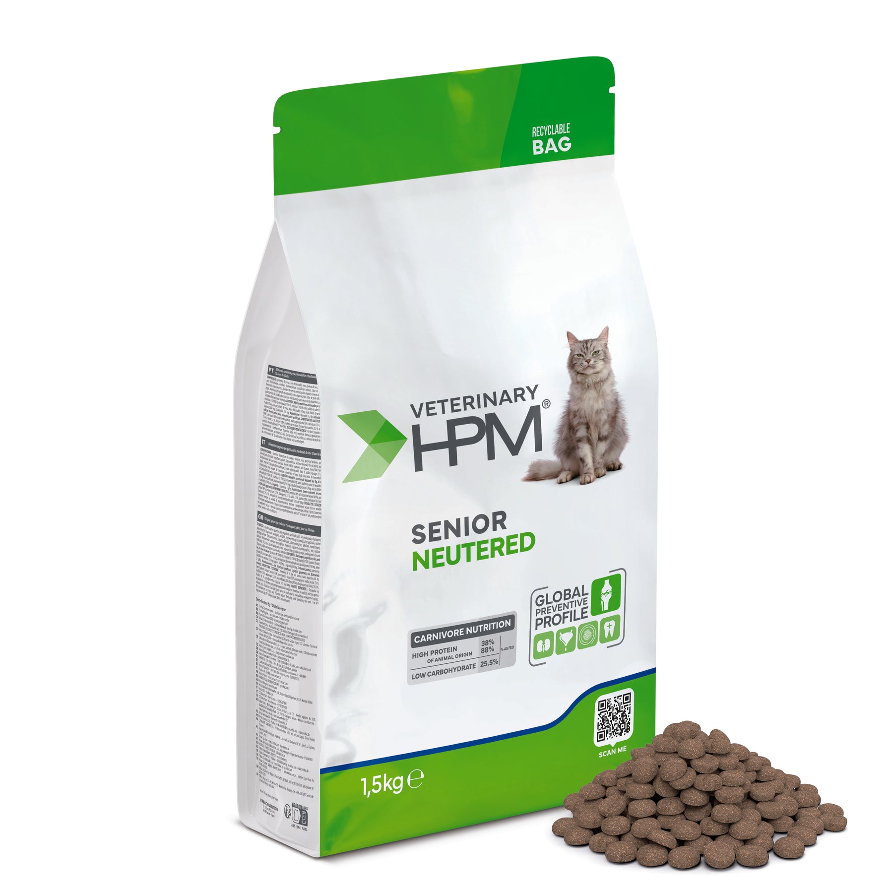 Virbac Senior Neutered Cat kissalle 1,5 kg