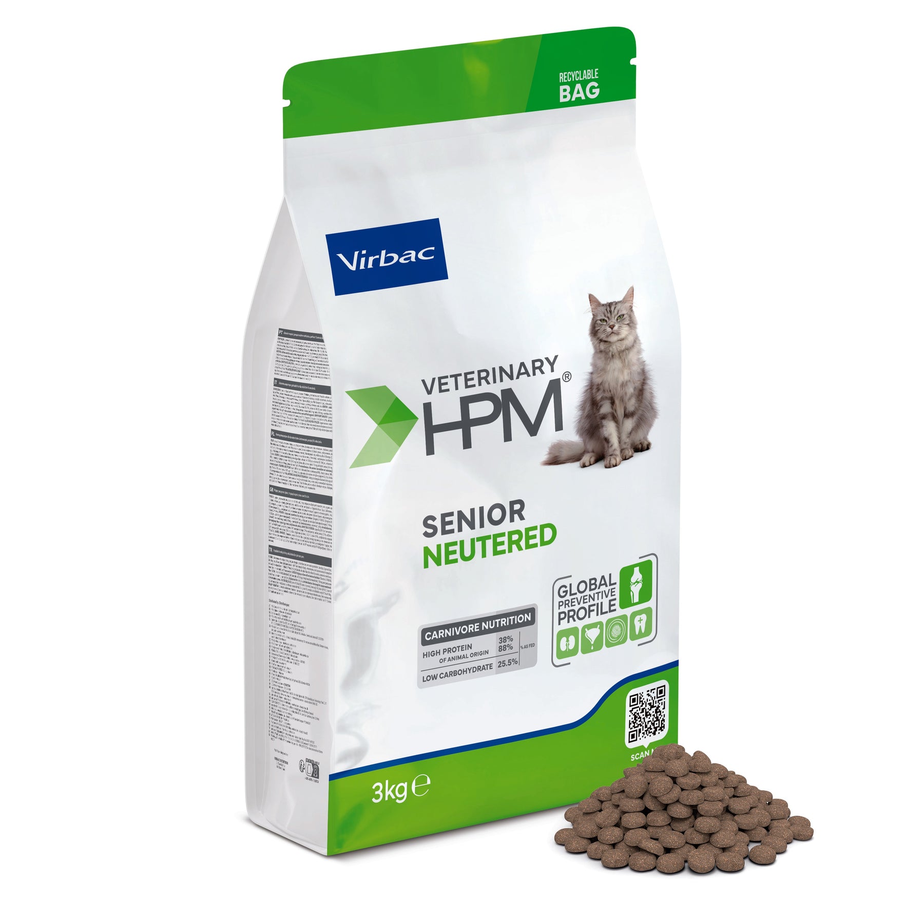 Virbac Veterinary HPM Senior Neutered Cat