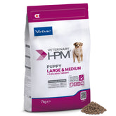 Virbac Veterinary HPM Puppy Large & Medium koiralle 7 kg RIKKOONTUNUT