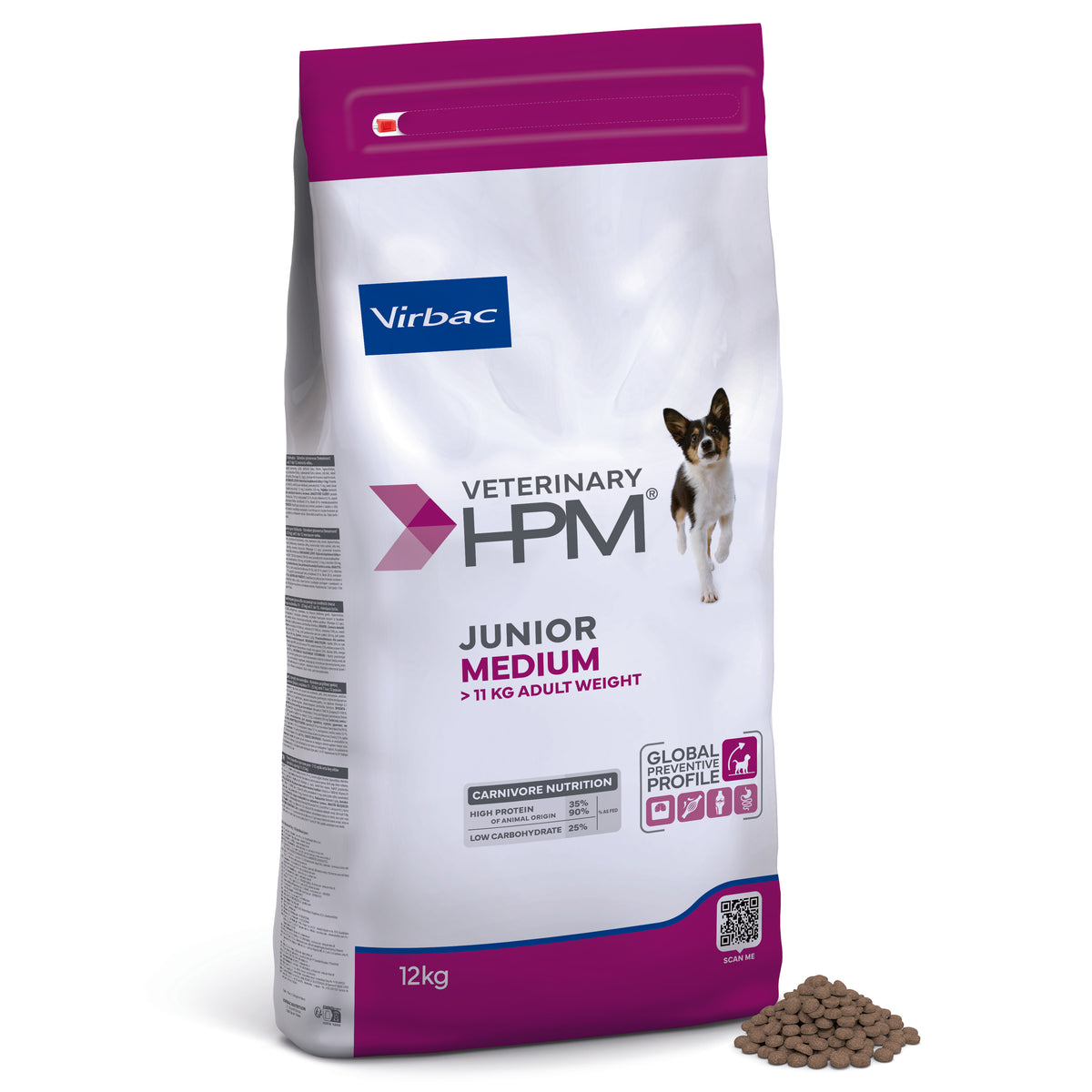Virbac Veterinary HPM Junior Medium Dog 12 kg