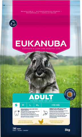 Eukanuba Adult Small Breed koiran kuivaruoka 3 kg