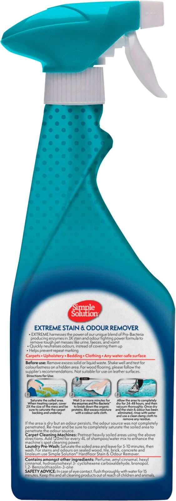 Simple Solution Extreme stain & odor remover 500 ml + Rabbit 18 cm lelu