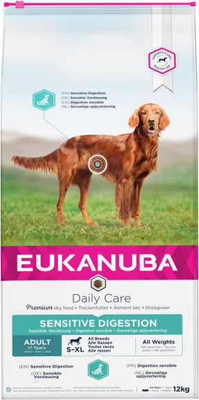 Eukanuba DailyCare Sensitive Digestion koiran kuivaruoka