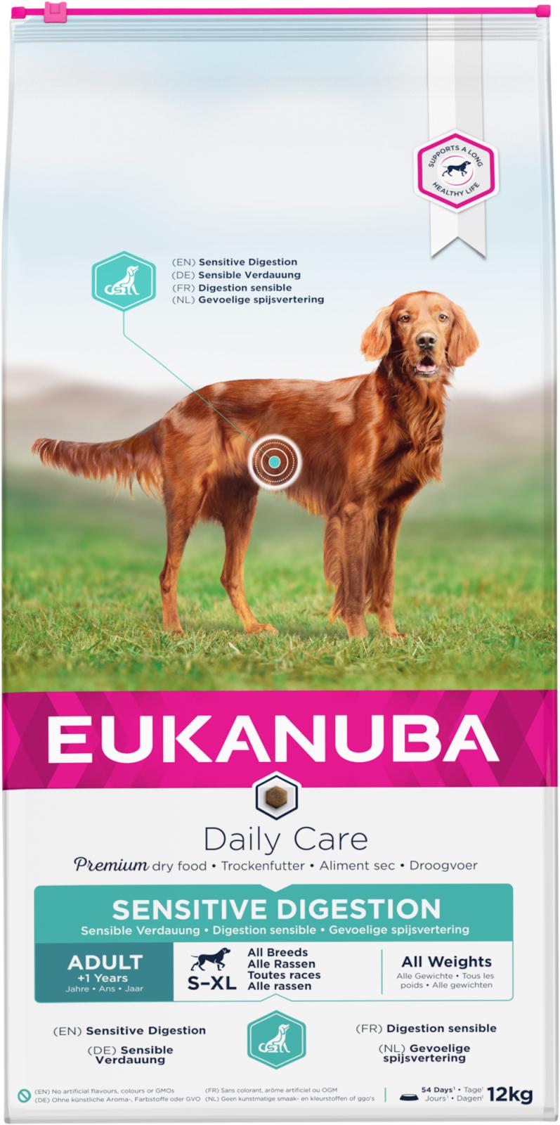 Eukanuba DailyCare Sensitive Digestion koiran kuivaruoka