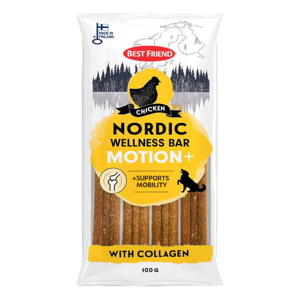 Best Friend Nordic Wellness Bar Motion+ kana 100 g