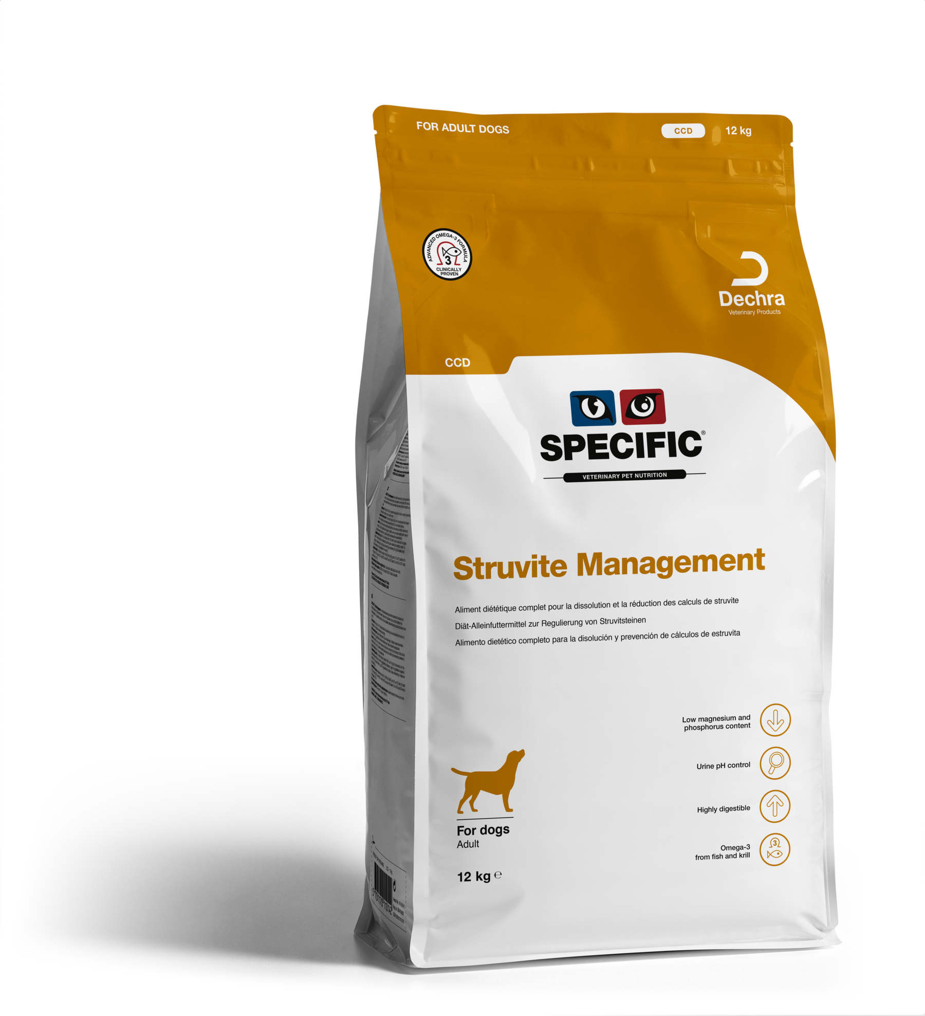Specific CCD Struvite Management koiralle