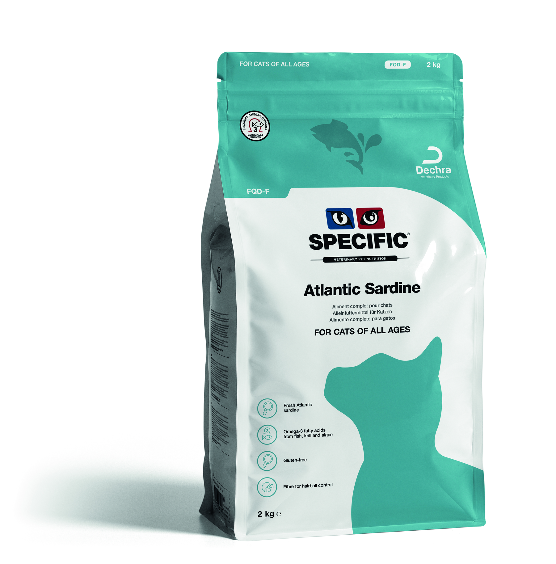 Specific FQD-F Atlantic Sardine kissalle 2 kg