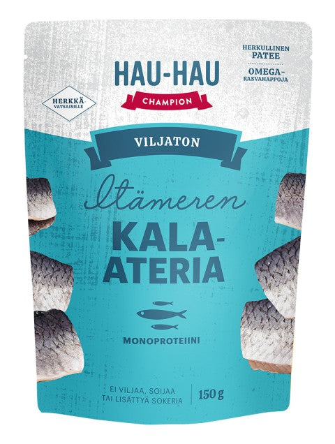 Hau-Hau Champion Viljaton Kala-ateria 12 x 150g