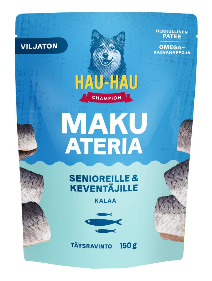 Hau-Hau Champion Makuateria Kala Senioreille & Keventäjille 150g