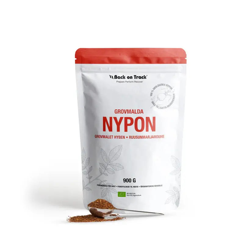 Back on Track Ruusunmarjarouhe hevosille 900 g