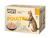 PrimaCat Classic siipikarjaa kastikkeessa 12 x 85 g