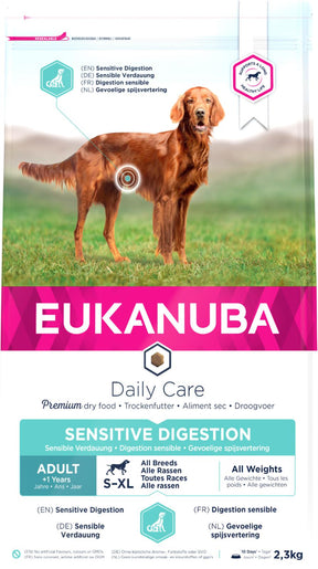 Eukanuba DailyCare Sensitive Digestion koiran kuivaruoka