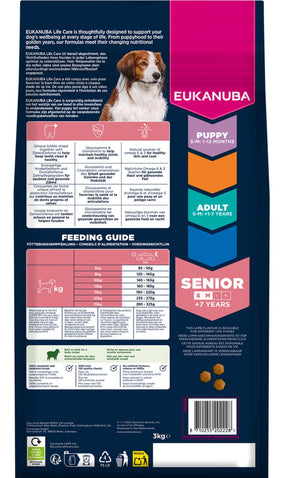 Eukanuba Senior Small/Medium Lamb & Rice koiran kuivaruoka