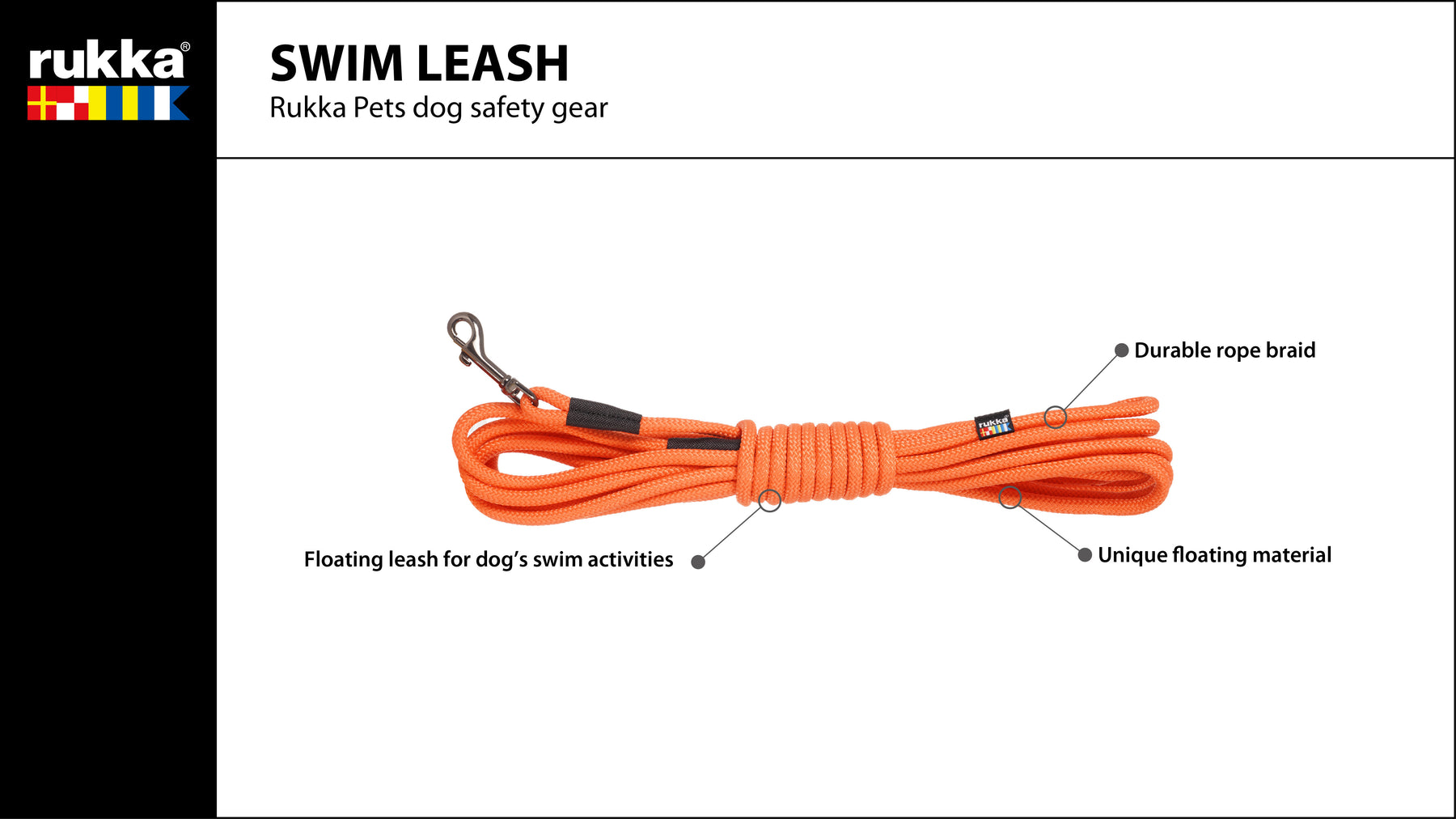 Rukka Swim leash kelluva hihna