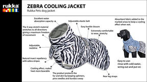 Rukka Zebra koiran viilennystakki