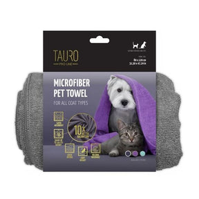 Tauro Pro Line mikrokuitupyyhe 80x120cm,