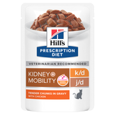 Hill's k/d + j/d Kidney Mobility with Chicken kissalle 12 x 85 g