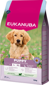 Eukanuba Puppy Large Lamb & Rice koiran kuivaruoka 12 kg
