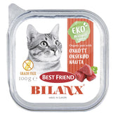 Best Friend Bilanx luomu nautapatee kissalle 100 g MAISTELUPAKKAUS