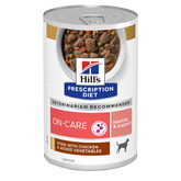 Hill's ON-Care with Chicken & Vegetables muhennos koiralle 12 x 354 g