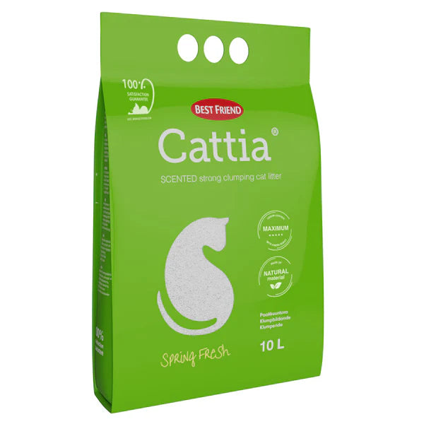 Best Friend Cattia Spring Fresh hajustettu kissanhiekka 10 L