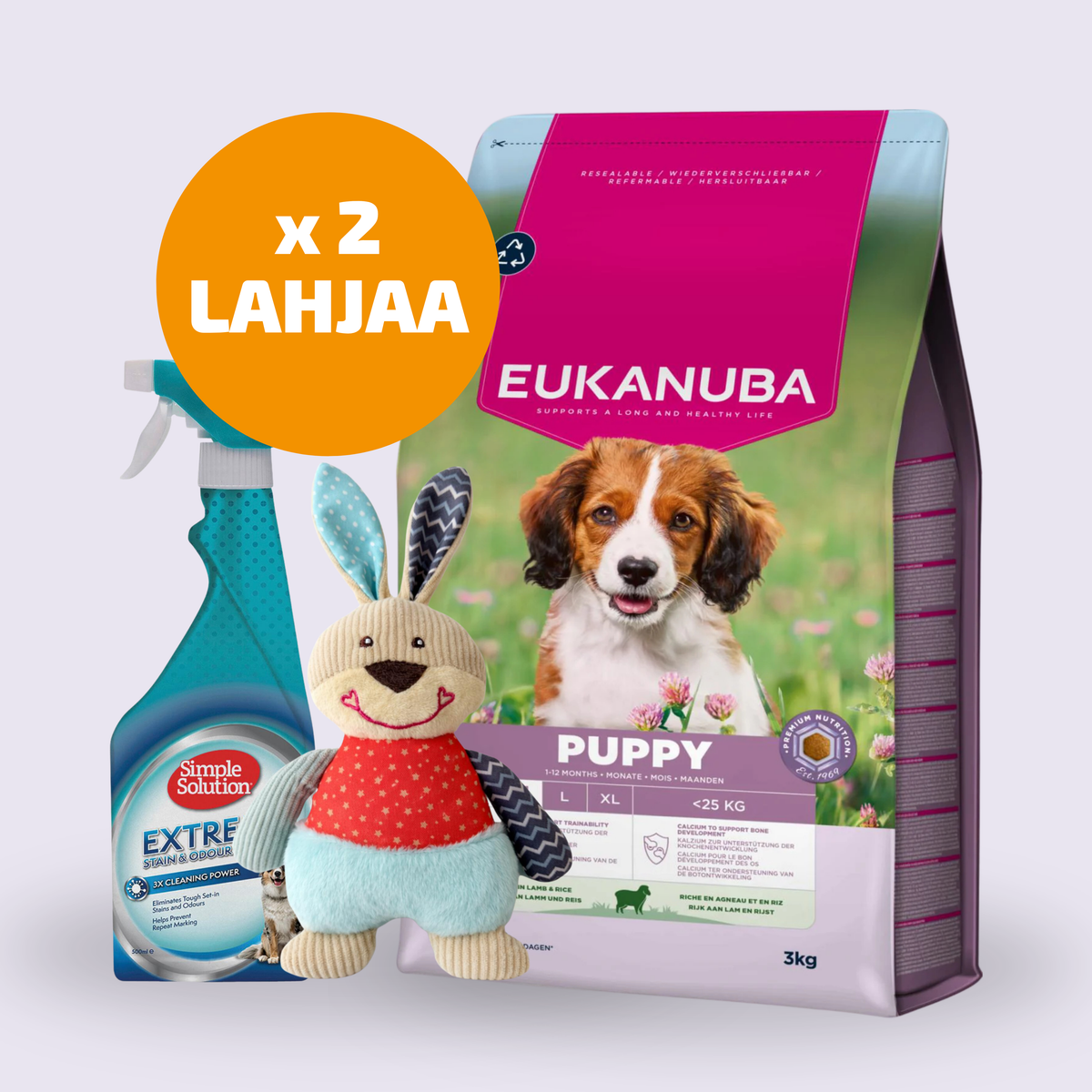 Eukanuba Puppy Small/Medium Lamb & Rice koiran kuivaruoka