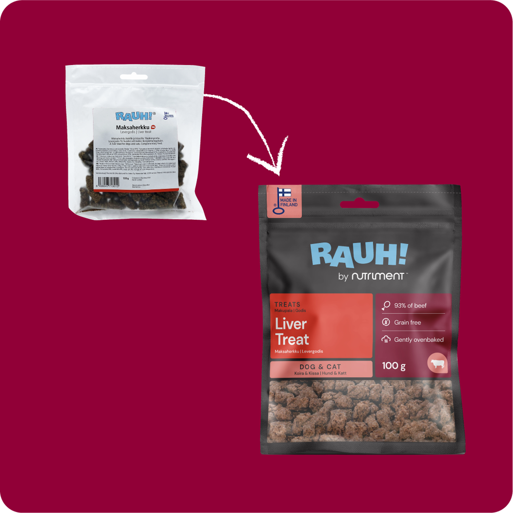RAUH! Liver Treat - Maksaherkku 100 g