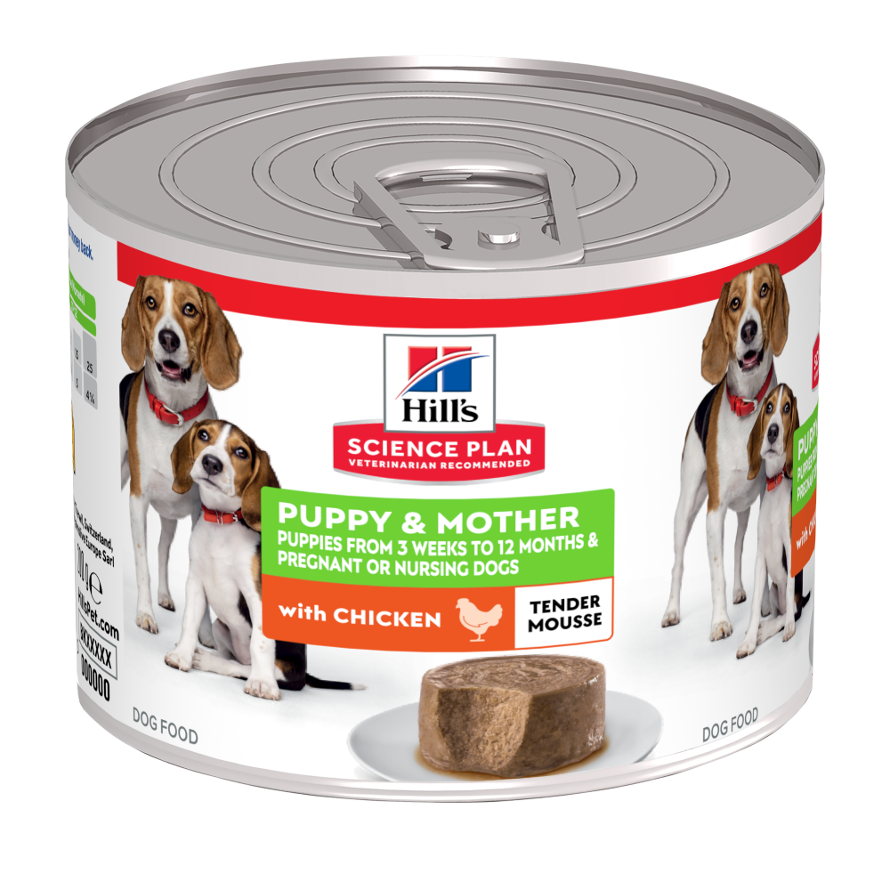 Hill's SP Puppy & Mother Tender Mousse with Chicken 12 x 200 g