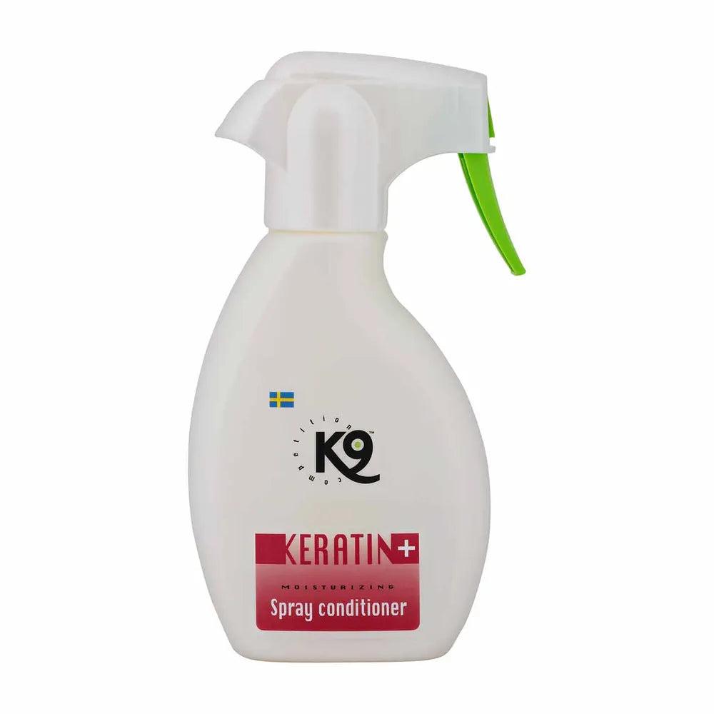 K9 Keratin Moisturecoat Repair hoitoainesuihke 250 ml koiralle