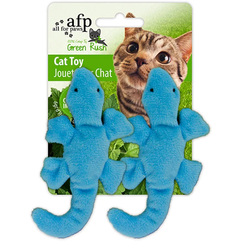  All For Paws Green Rush Gecko kissanmintulla 6 cm