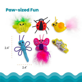 Catstages Cute As A Bug 6-pack kissanlelu