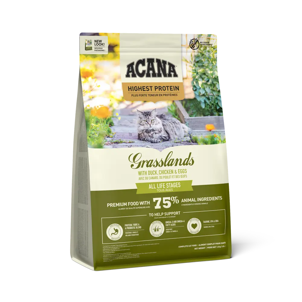 Acana Grasslands kissalle