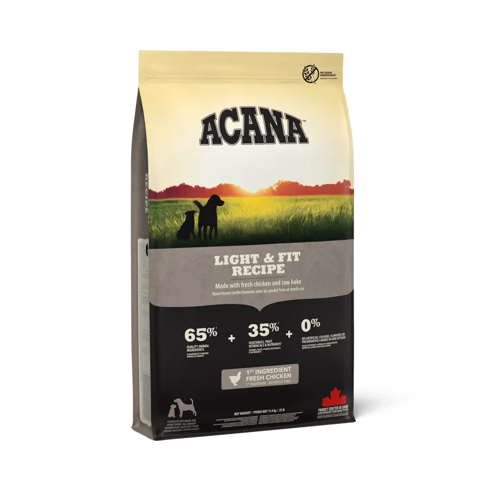 Acana Light & Fit koiralle
