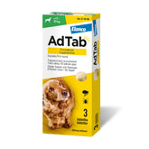 AdTab 450 mg 3 fol purutabletti koiralle (> 11–22 kg)