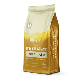 Monster Dog Original Adult Chicken-Turkey koiralle