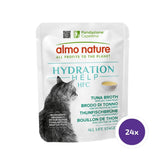  Almo Nature HFC Hydration Help Tonnikalaliemi tonnikalafileellä 24 x 50 g kissalle SÄÄSTÖPAKKAUS