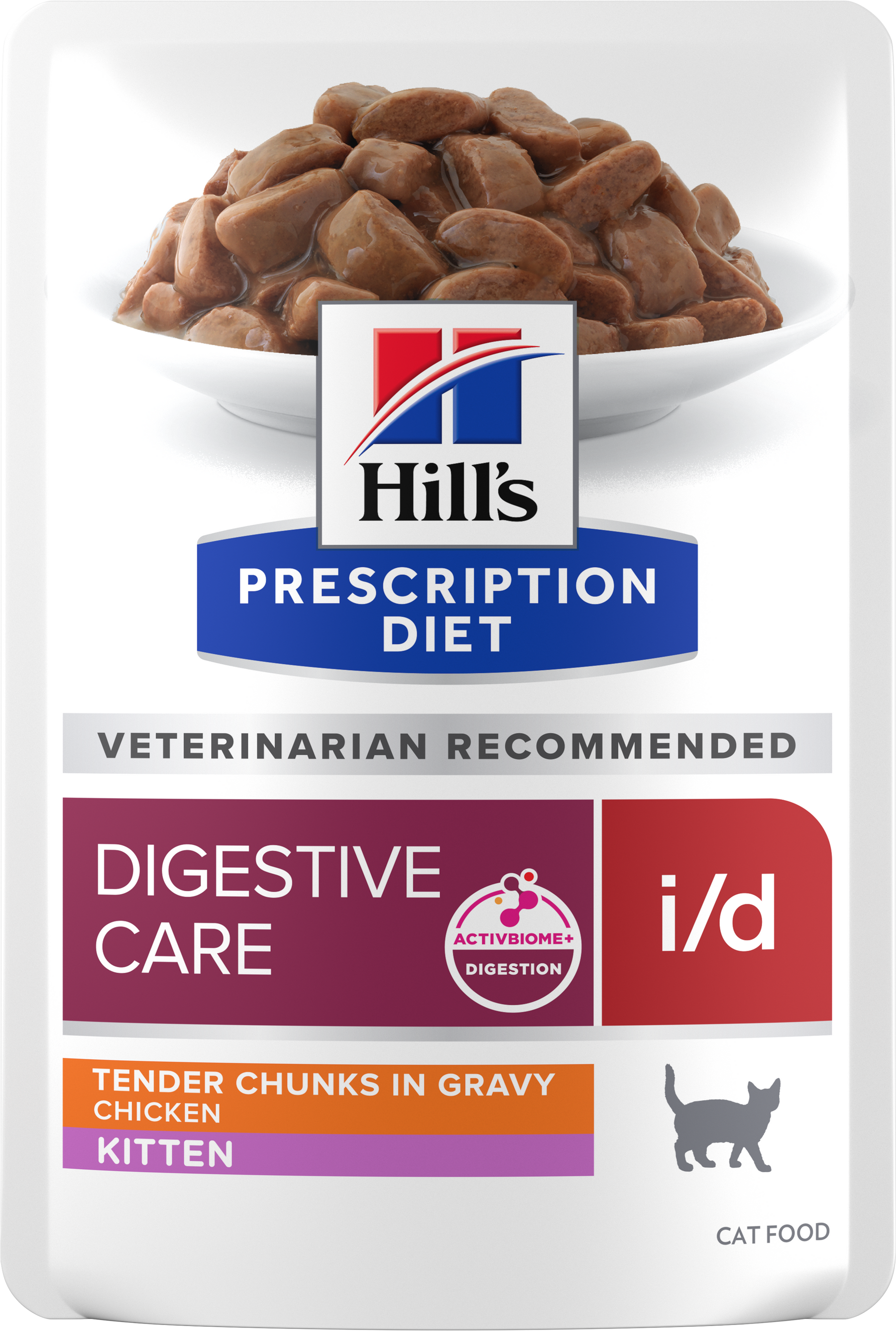 Hill's Prescription Diet i/d Digestive Care Wet with Chicken -ruoka kissanpennulle 12 x 85 g