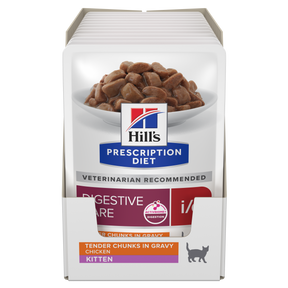 Hill's Prescription Diet i/d Digestive Care Wet with Chicken -ruoka kissanpennulle 12 x 85 g