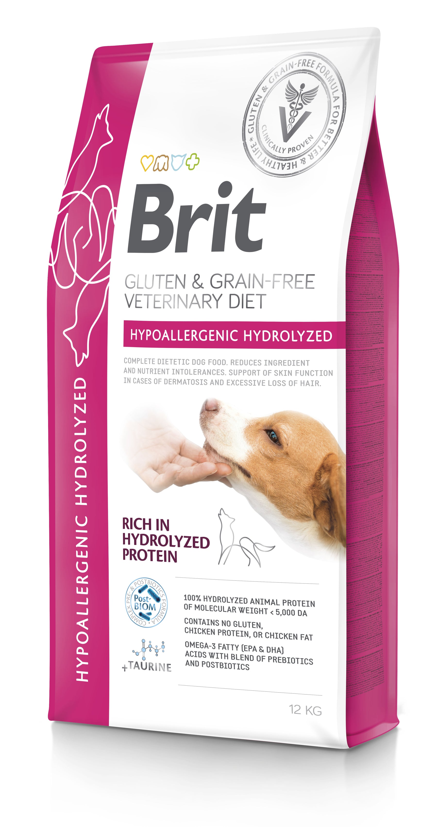 Brit Veterinary Diet Hypoallergenic Hydrolyzed koiralle