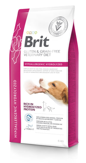 Brit Veterinary Diet Hypoallergenic Hydrolyzed koiralle