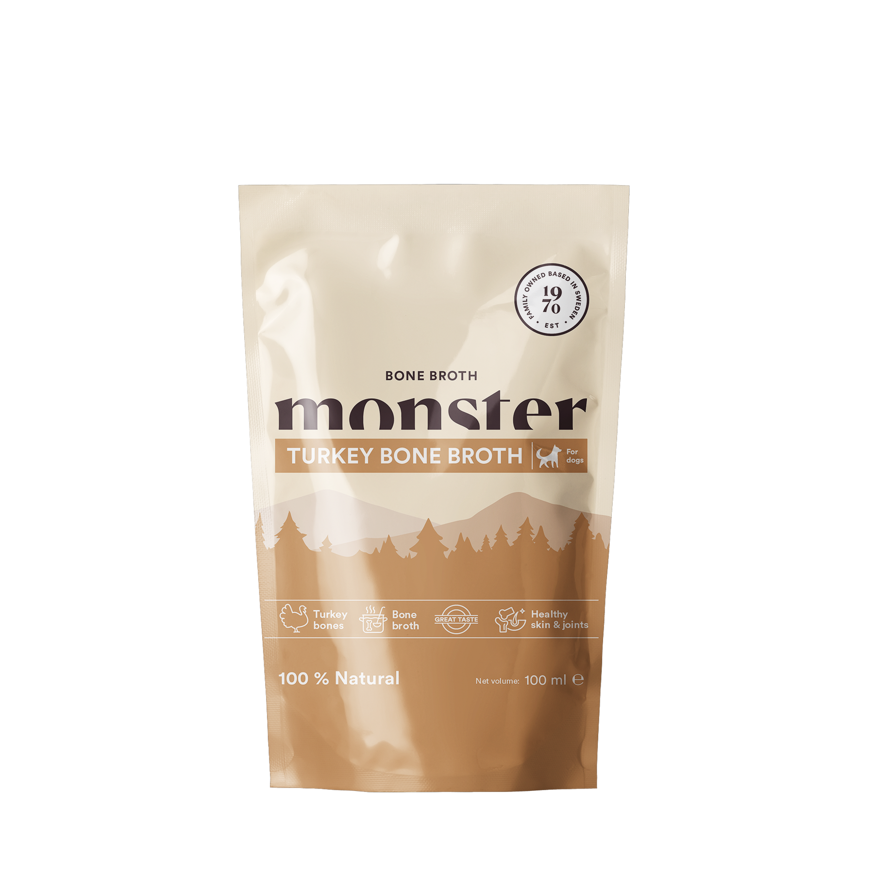 Monster Dog Bone Broth Turkey luuliemi koiralle
