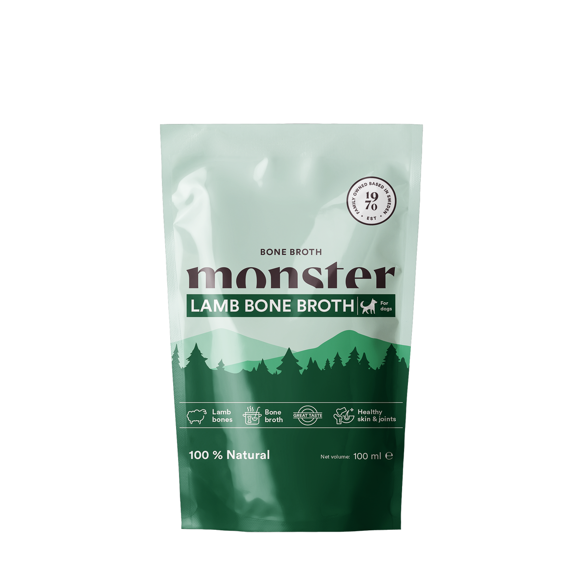 Monster Dog Bone Broth Lamb luuliemi koiralle