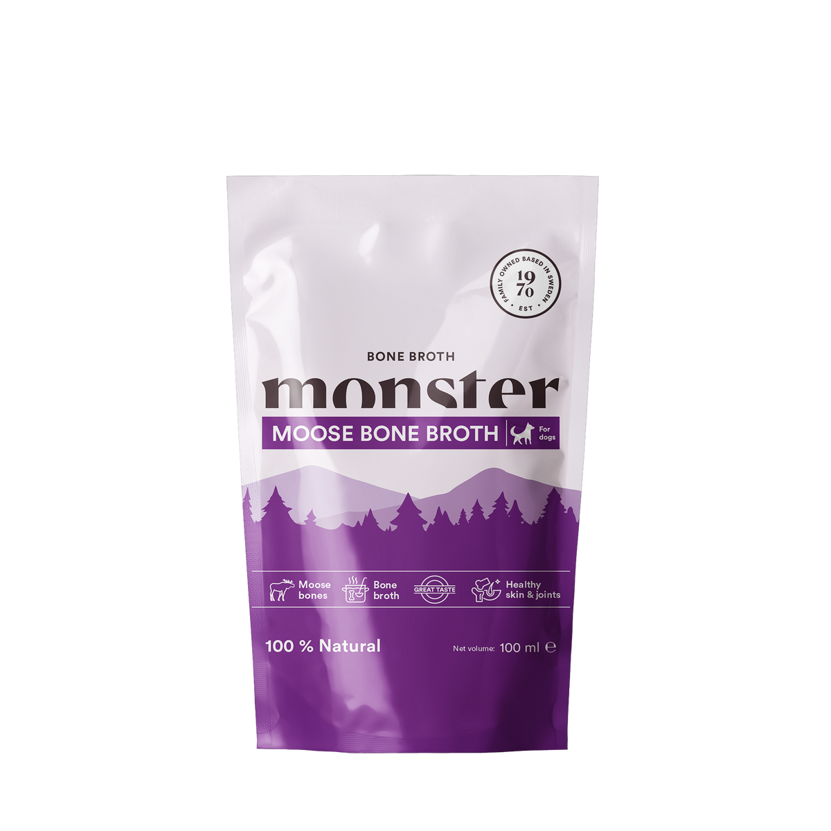 Monster Dog Bone Broth Moose luuliemi koiralle