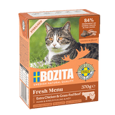 Bozita Sterilised kanaa ja nautaa hyytelössä kissalle 370 g