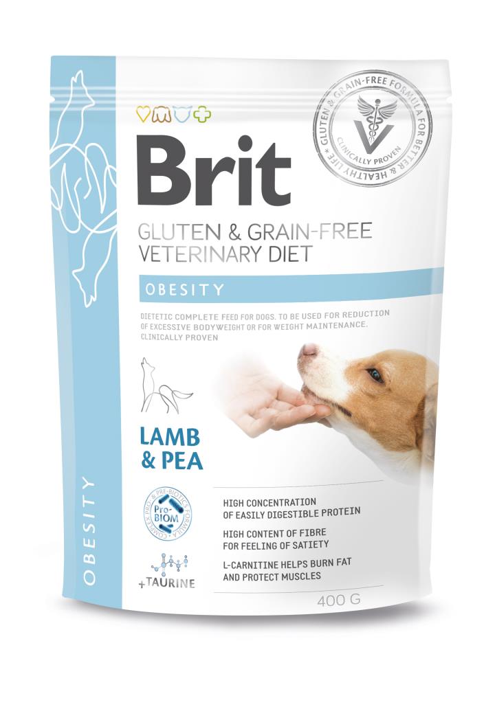 Brit Veterinary Diet Obesity Lamb & Pea koiralle