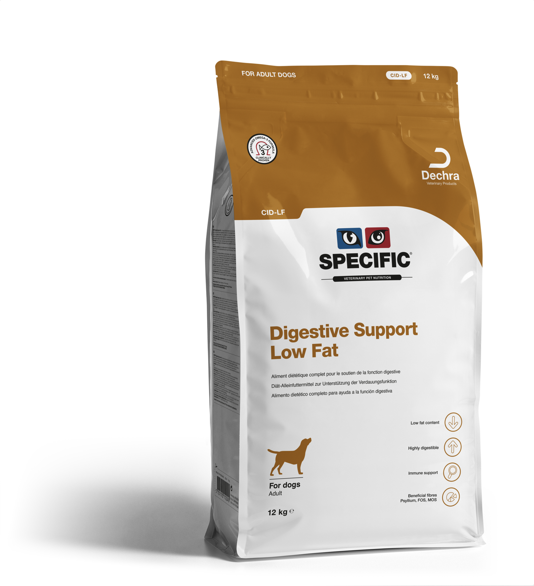 Specific CID-LF Digestive Support Low Fat koiralle 12 kg